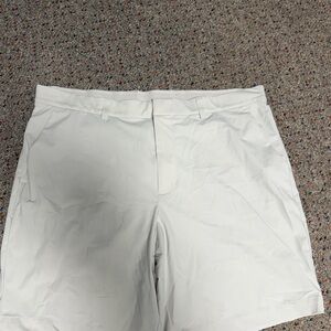 G/FORE Men's Light tan  Flat Front Shorts